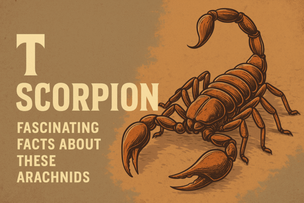 T Scorpion: Amazing Facts About This Desert Hunter T Scorpion